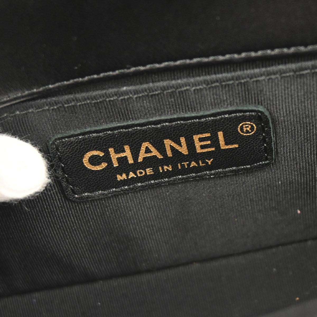 Boy Chanel Black Lambskin Small Chain Shoulder Bag