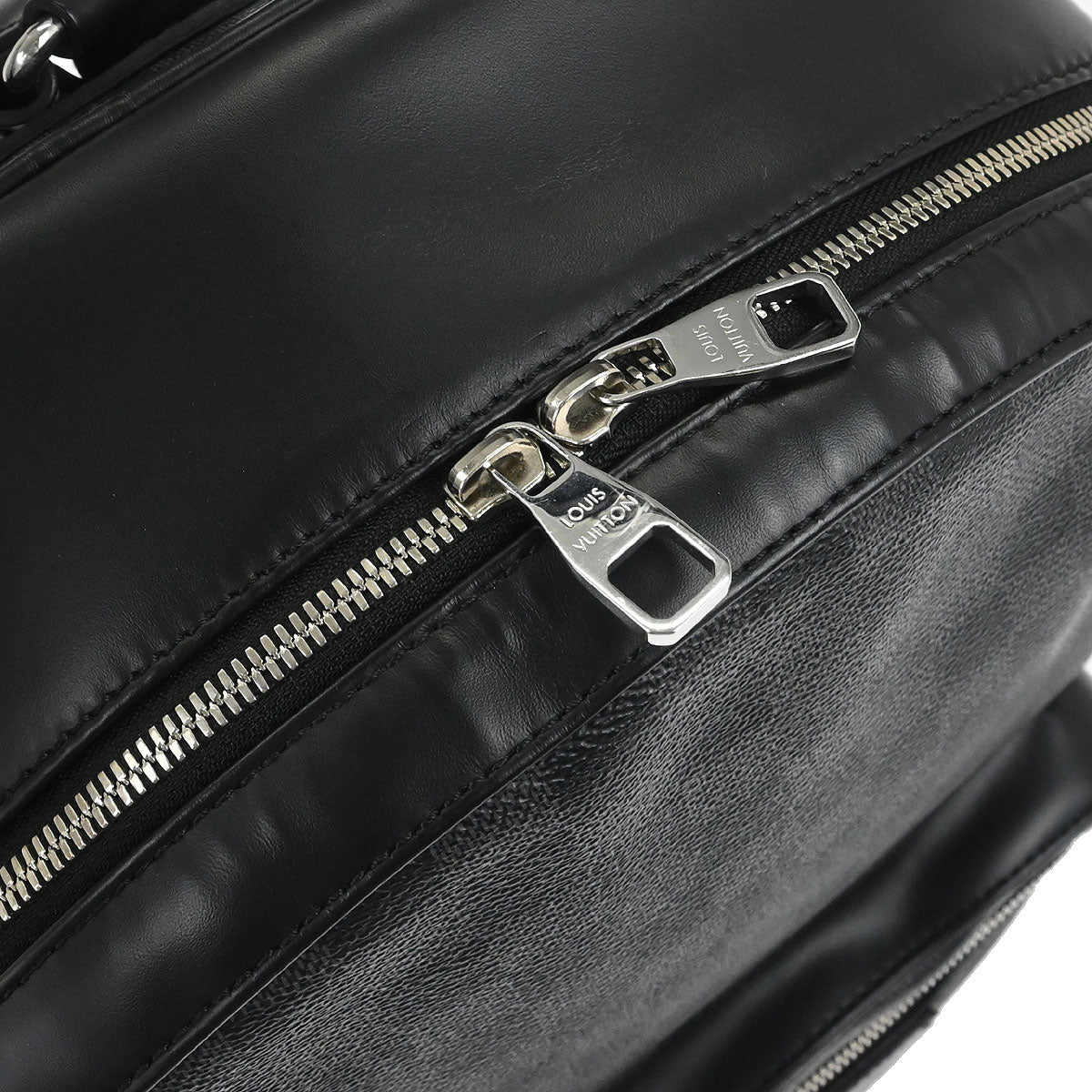 Louis Vuitton Black Damier Graphite Josh Backpack N41473