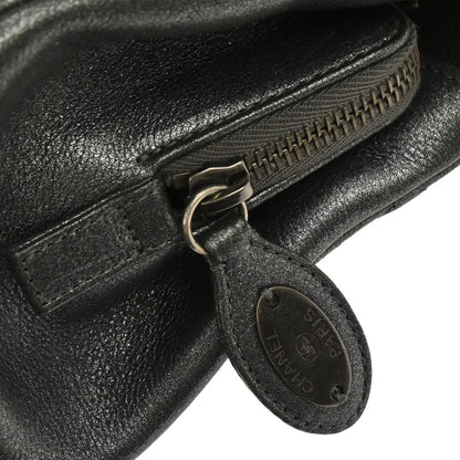 Chanel 2015-2016 Metallic Blue Calfskin Paris-Salzburg CC Eyelet Tote Bag