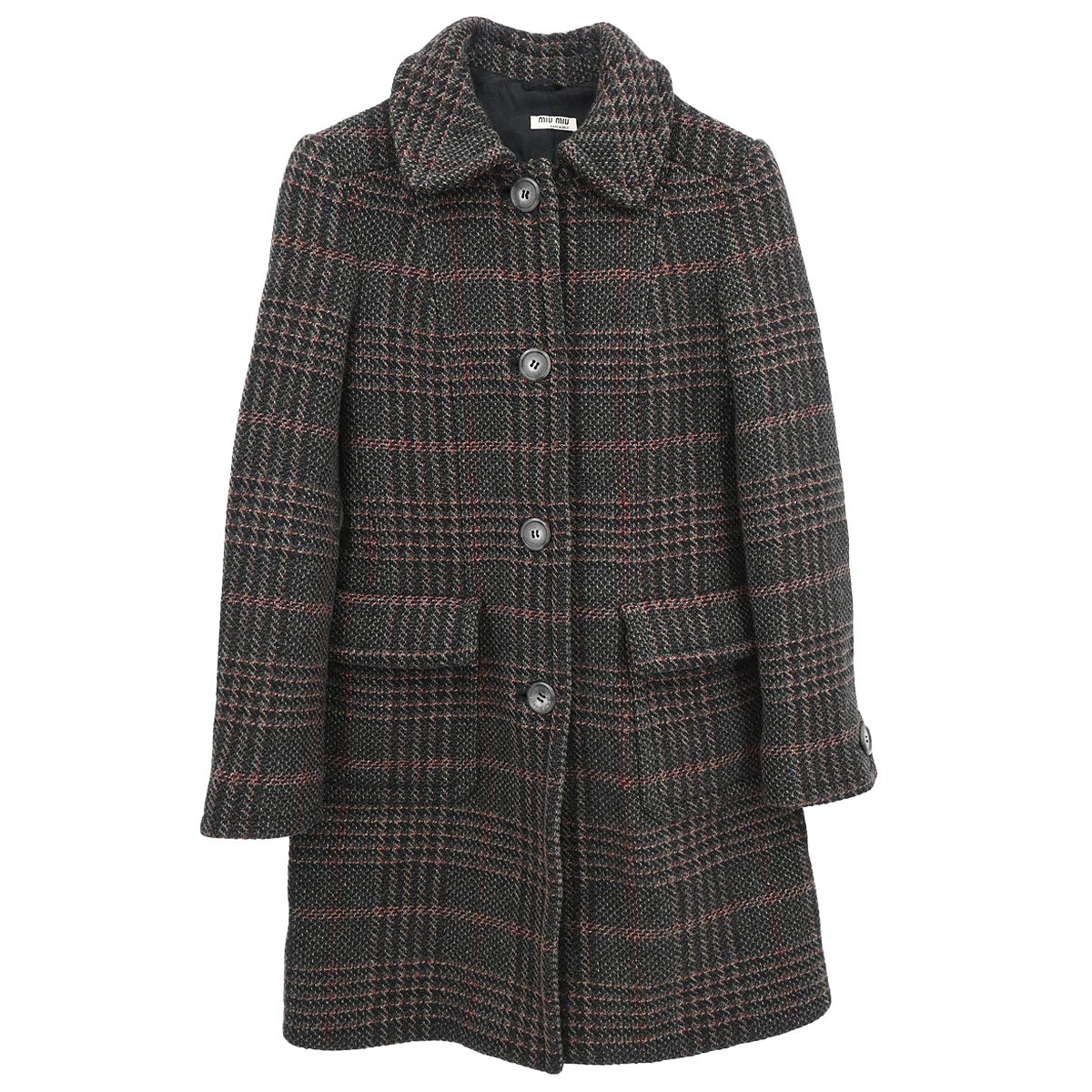 Miu Miu 2011 Single Coat Gray #36