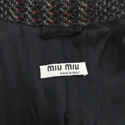 Miu Miu 2011 Single Coat Gray #36