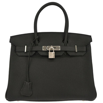 Hermes Black Togo Birkin 30 Handbag