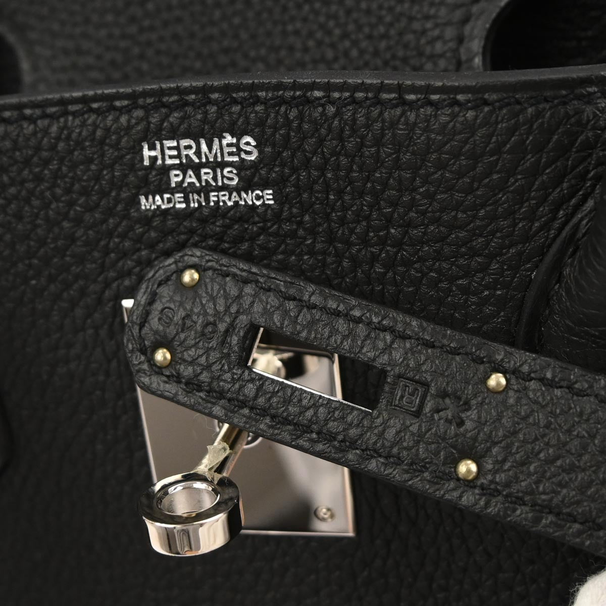 Hermes Black Togo Birkin 30 Handbag