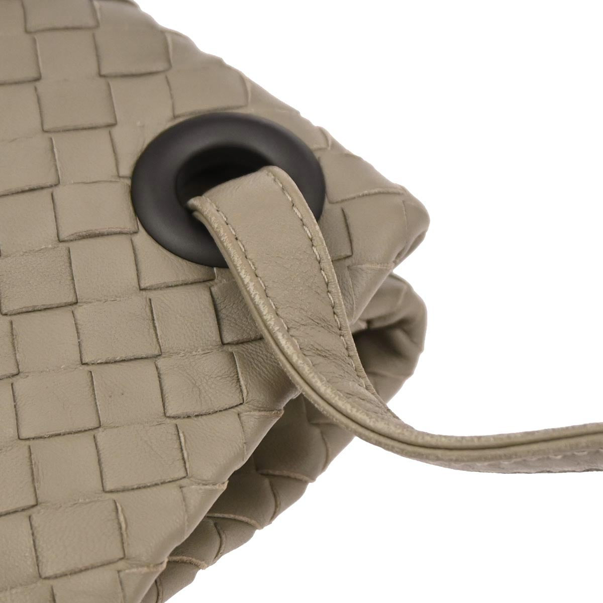 Bottega Veneta Gray Lambskin Intrecciato Tote Bag