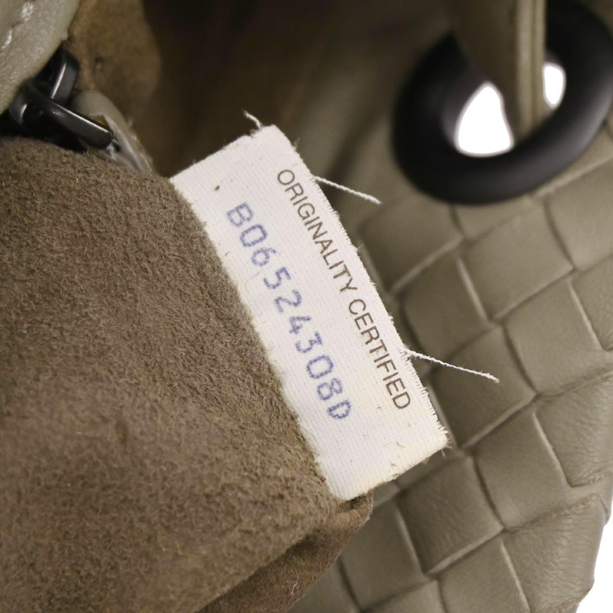 Bottega Veneta Gray Lambskin Intrecciato Tote Bag