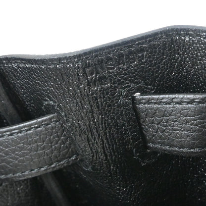 Hermes Black Togo Kelly 28 Retourne 2way Shoulder Handbag