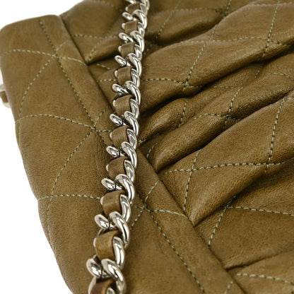 Chanel Brown Calfskin Chain Around Shoulder Bag