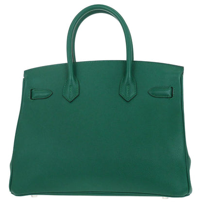 Hermes Malachite Epsom Birkin 30 Handbag