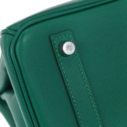 Hermes Malachite Epsom Birkin 30 Handbag
