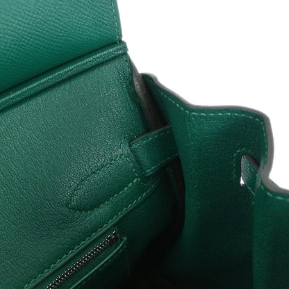 Hermes Malachite Epsom Birkin 30 Handbag