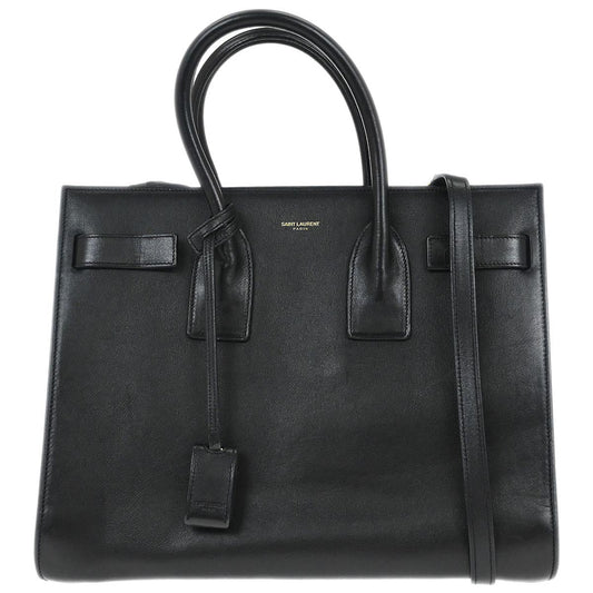 Saint Laurent Black Sac de Jour Small 2way Shoulder Handbag