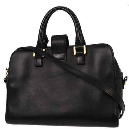 Saint Laurent Black Baby Cabas 2way Handbag