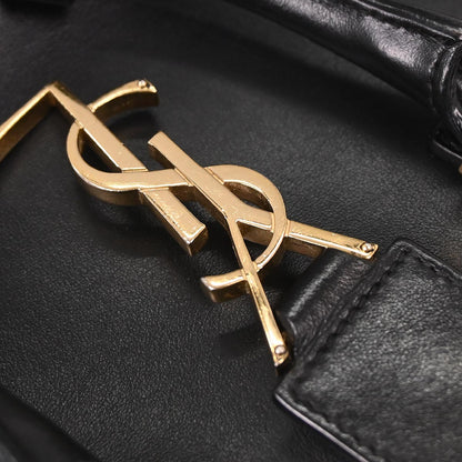 Saint Laurent Black Baby Cabas 2way Handbag