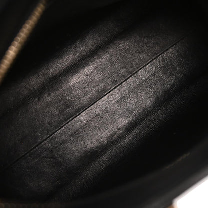 Saint Laurent Black Baby Cabas 2way Handbag