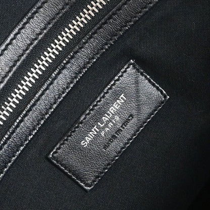 Saint Laurent Black Fringe Festival Backpack