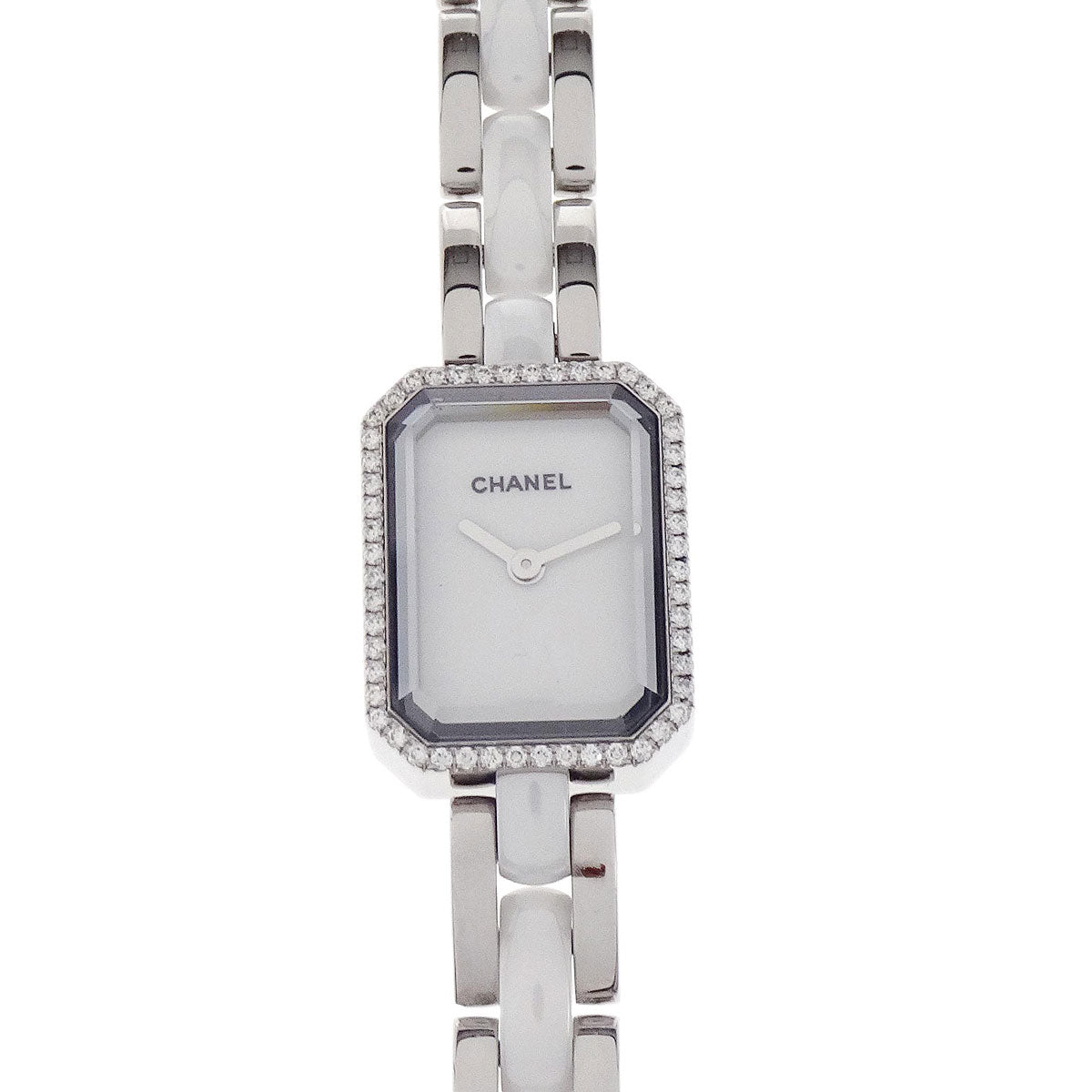 Chanel Triple Bracelet Premiere H3059 Quartz Watch Ceramic