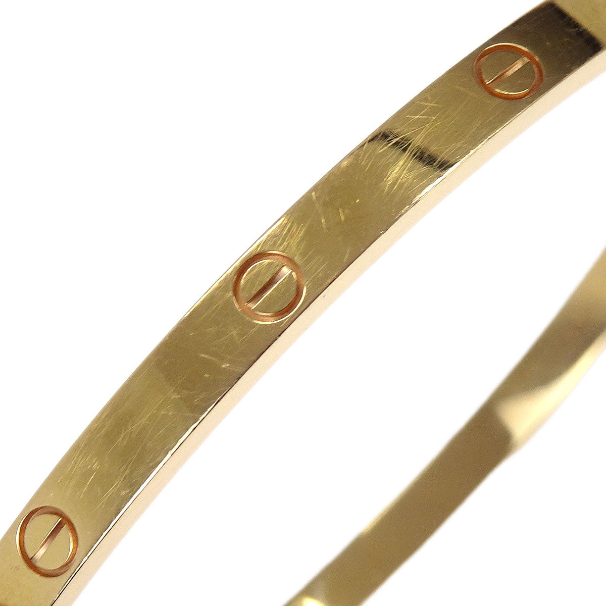 Cartier Love Bracelet Bangle Small Au750 #16 Jewelry