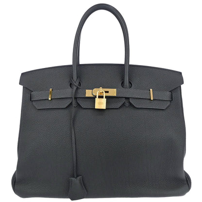 Hermes Blue Ocean Togo Birkin 35 Handbag