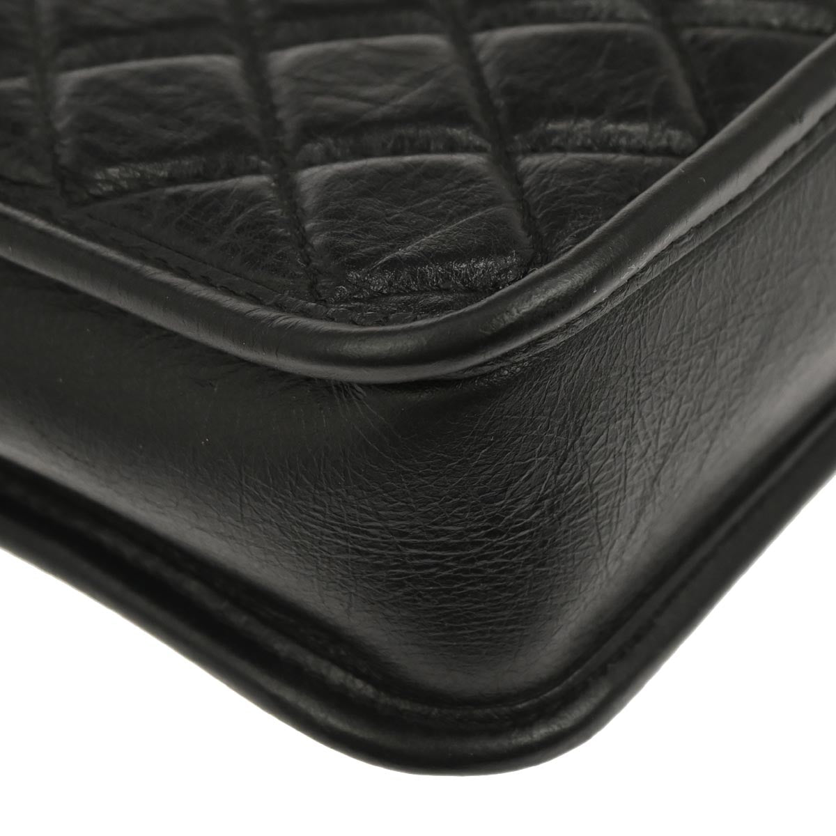 Chanel Black Calfskin Camera Bag Shoulder Bag