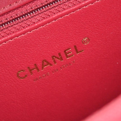 Chanel 2019 Black Caviar CC Filigree 2way Vanity Shoulder Handbag