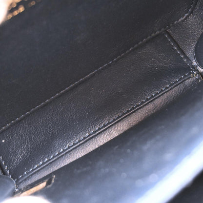 Chanel Navy Caviar CC Filigree 2way Vanity Shoulder Handbag