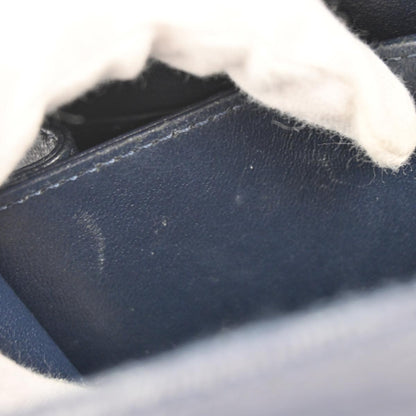 Chanel Navy Caviar CC Filigree 2way Vanity Shoulder Handbag