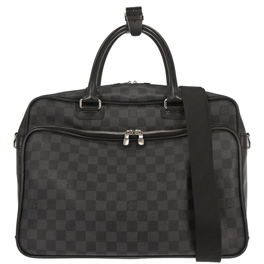 Louis Vuitton Damier Graphite Ikar 2way Shoulder Business Bag N23253