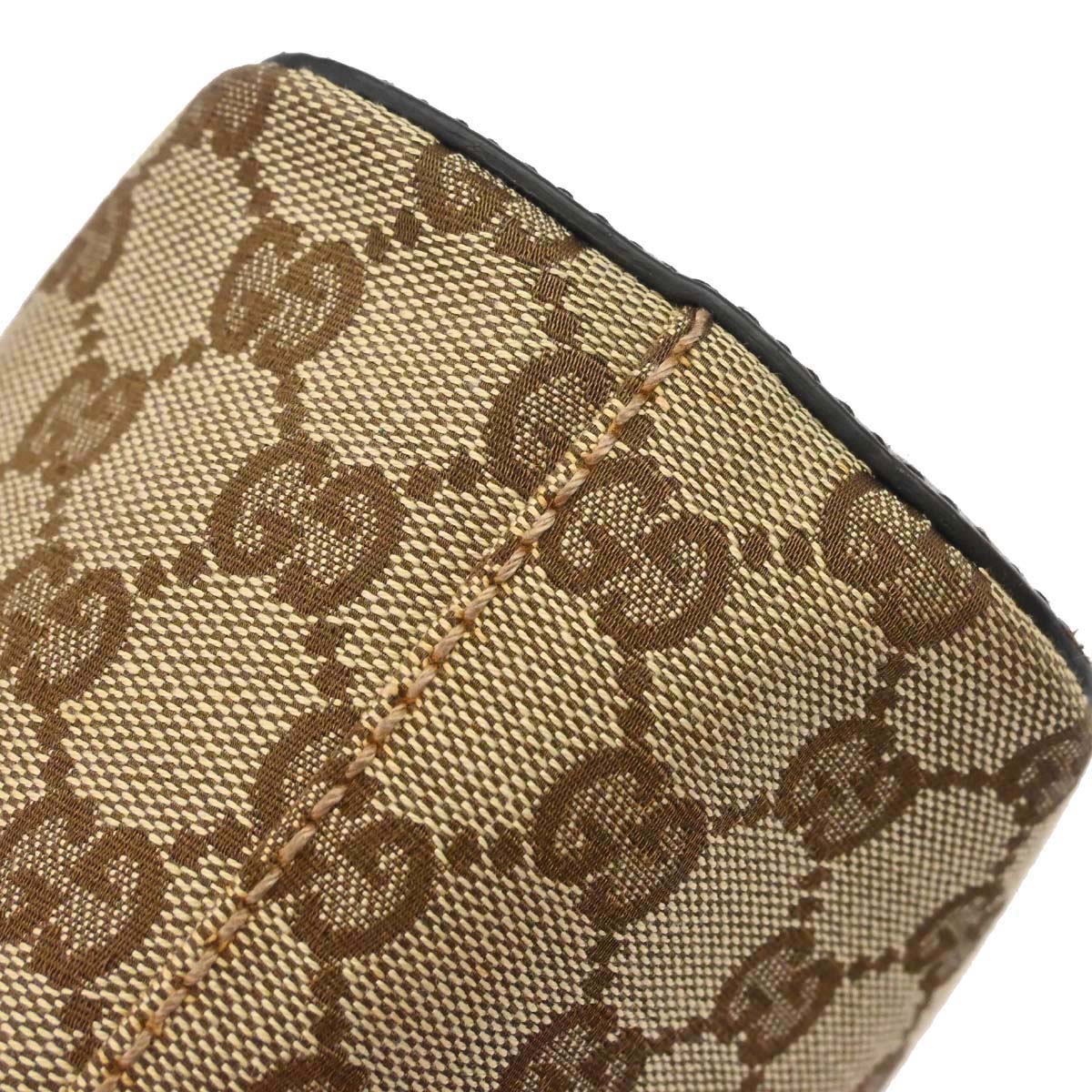 Gucci Beige Canvas GG Hobo Handbag