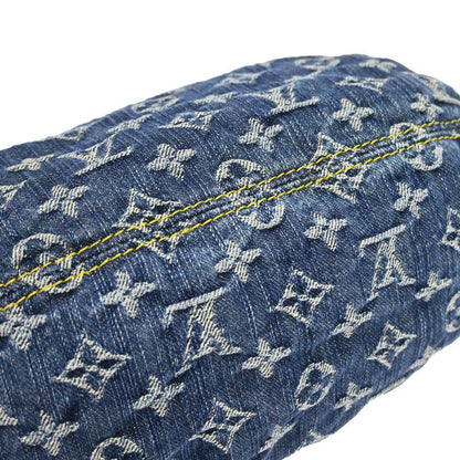 Louis Vuitton Blue Monogram Denim Pleaty Handbag M95020