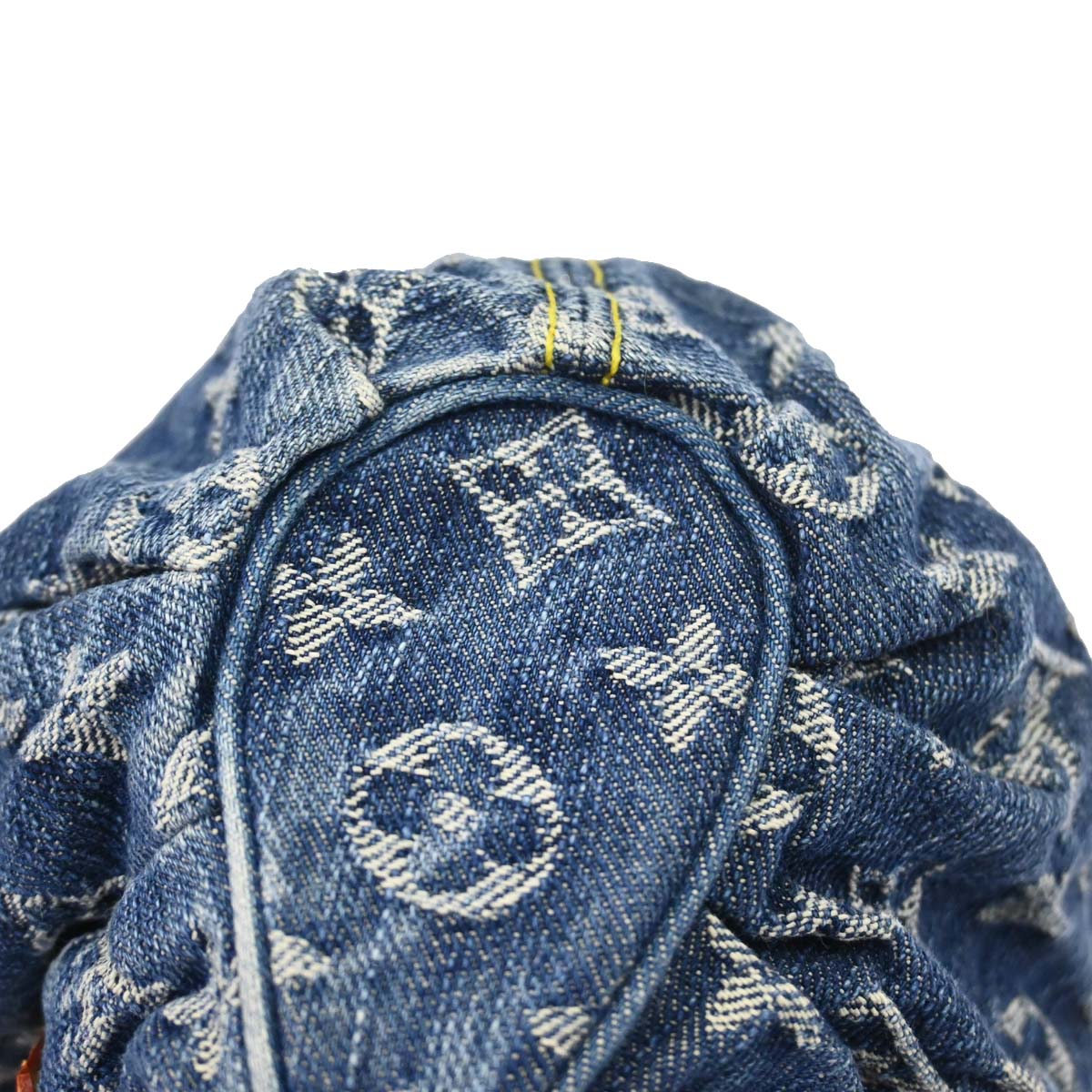 Louis Vuitton Blue Monogram Denim Pleaty Handbag M95020
