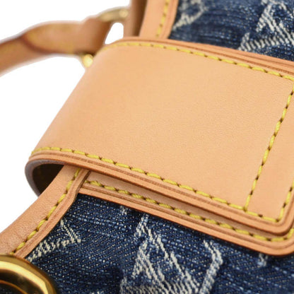 Louis Vuitton Blue Monogram Denim Pleaty Handbag M95020