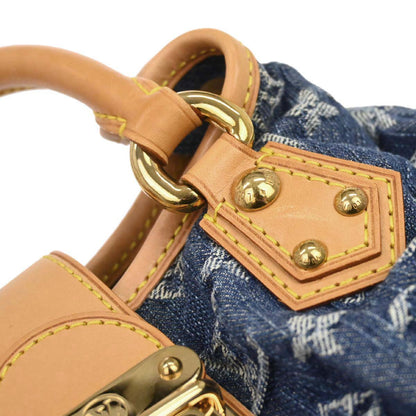 Louis Vuitton Blue Monogram Denim Pleaty Handbag M95020