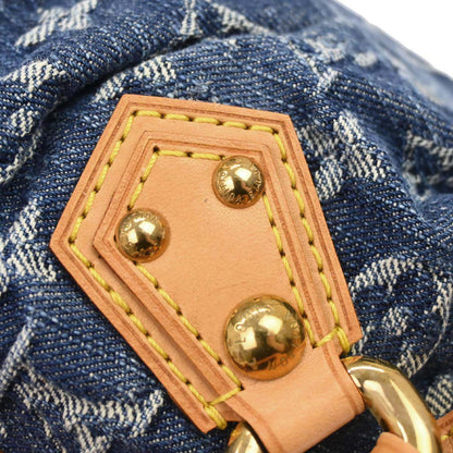 Louis Vuitton Blue Monogram Denim Pleaty Handbag M95020