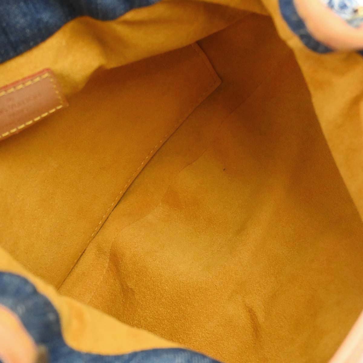 Louis Vuitton Blue Monogram Denim Pleaty Handbag M95020