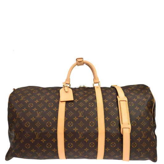 Louis Vuitton Monogram Keepall Bandouliere 60 Duffle Bag M41412