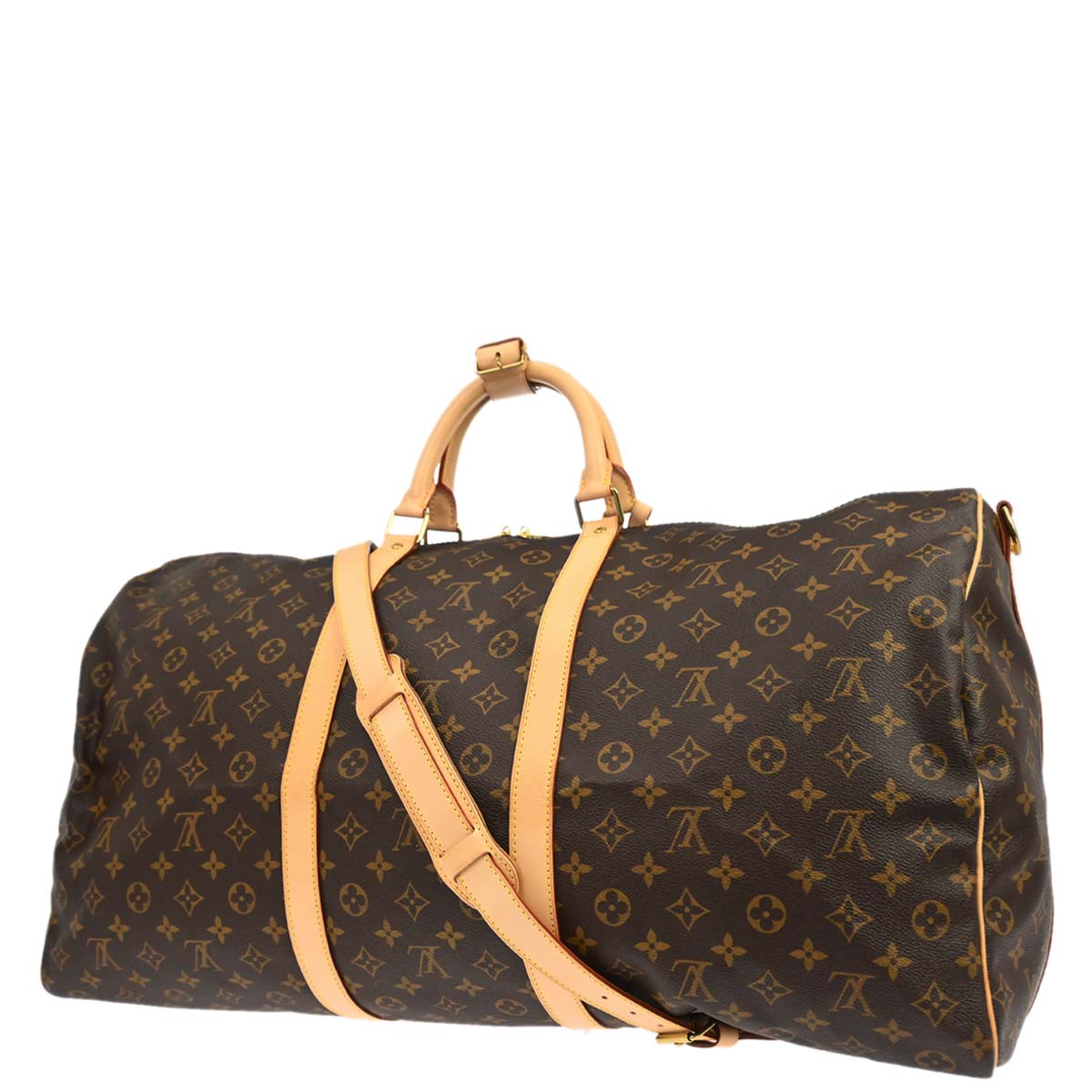 Louis Vuitton 2006 Monogram Keepall Bandouliere 60 Duffle Bag M41412