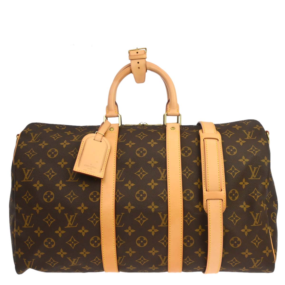 Louis Vuitton Monogram Keepall Bandouliere 45 Duffle Bag M41418