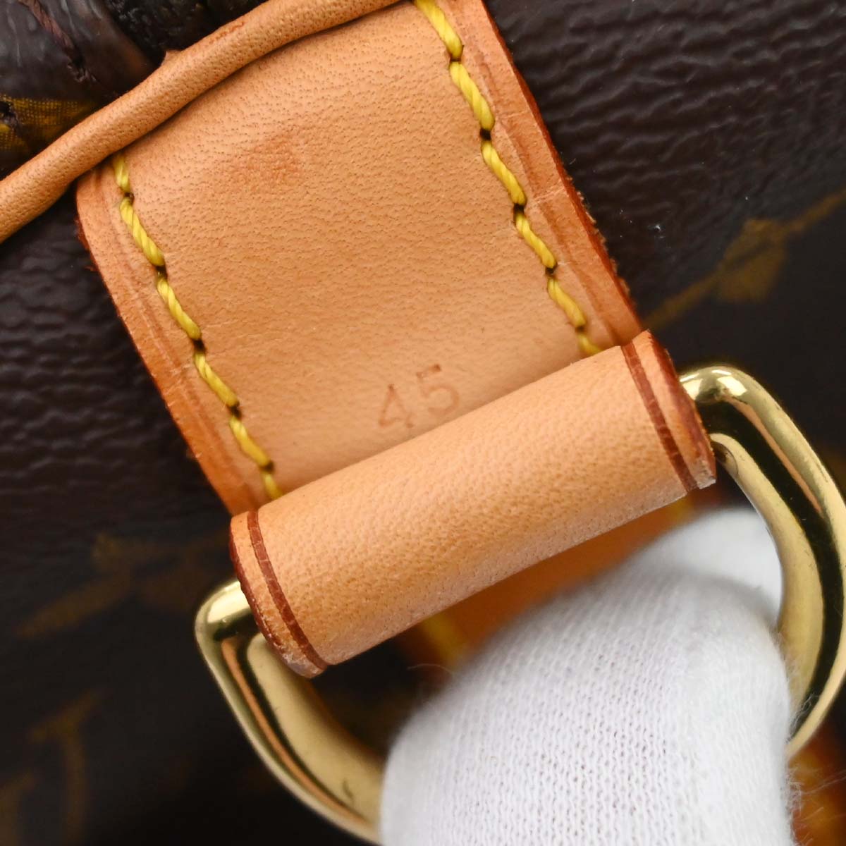 Louis Vuitton Monogram Keepall Bandouliere 45 Duffle Bag M41418