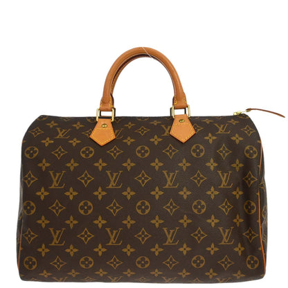 Louis Vuitton Monogram Speedy 35 Handbag M41524
