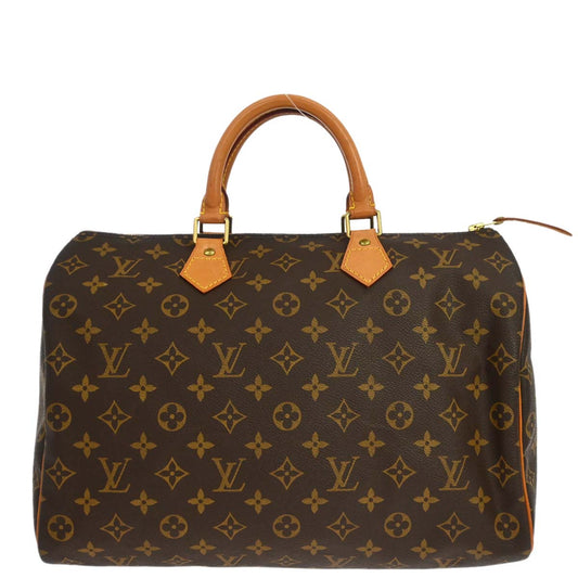 Louis Vuitton Monogram Speedy 35 Handbag M41524
