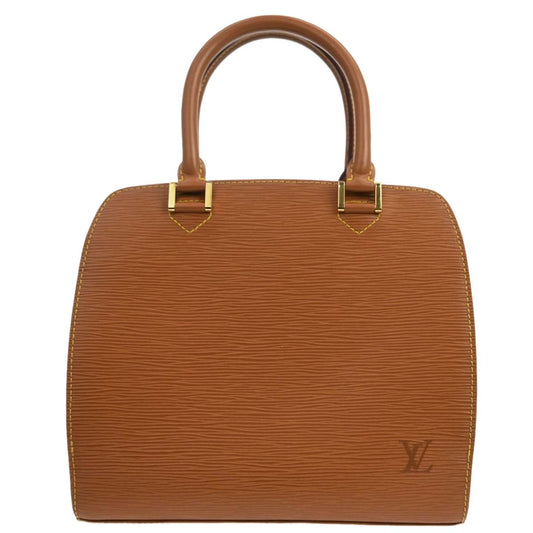 Louis Vuitton Brown Epi Pont Neuf Handbag M52058