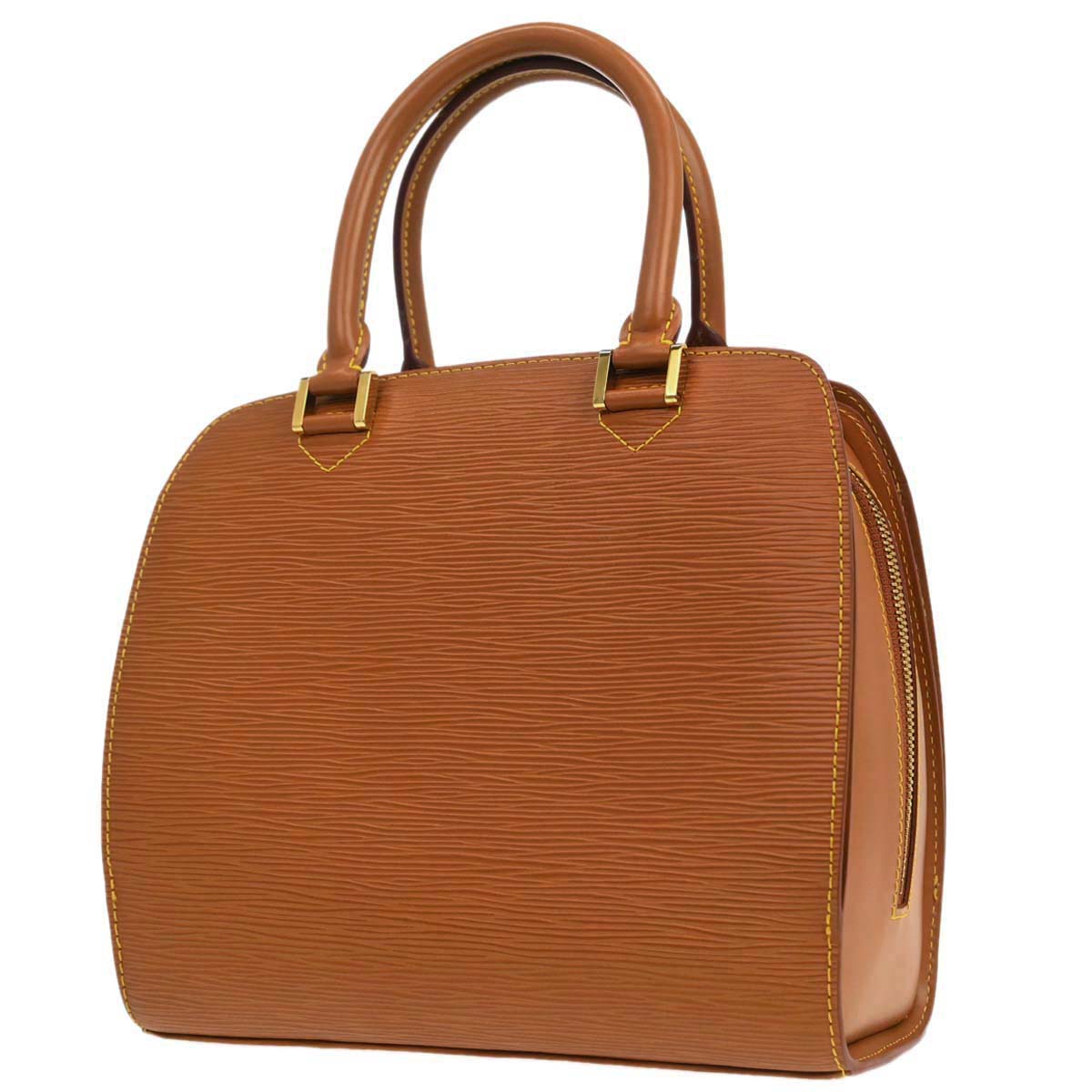 Louis Vuitton Brown Epi Pont Neuf Handbag M52058