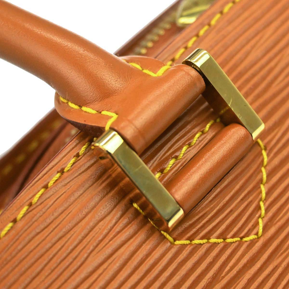Louis Vuitton Brown Epi Pont Neuf Handbag M52058