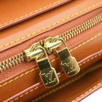 Louis Vuitton Brown Epi Pont Neuf Handbag M52058