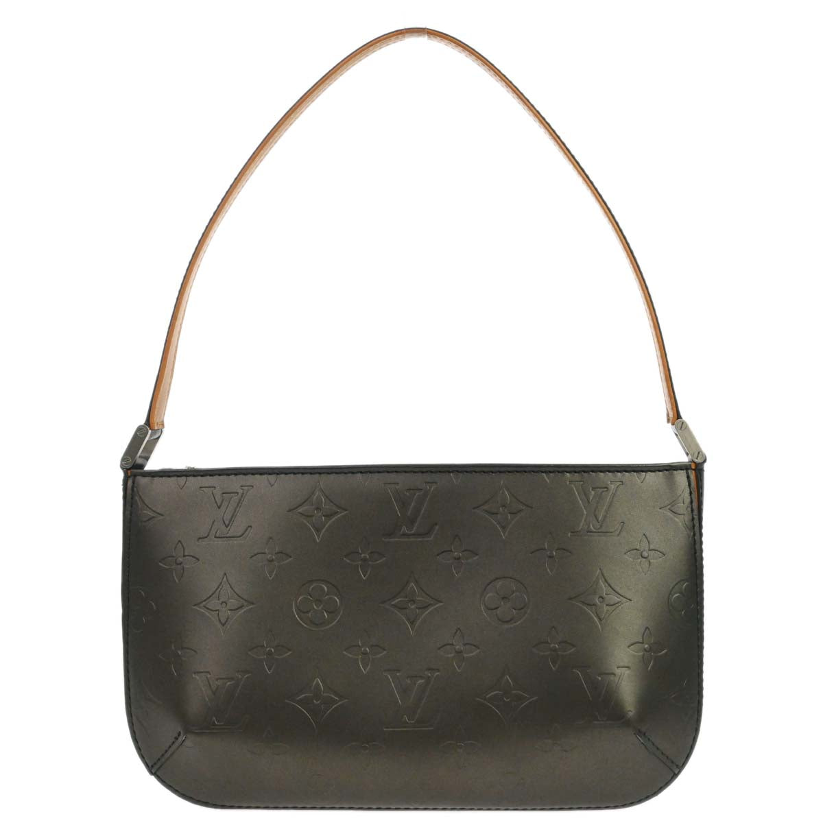 Louis Vuitton Black Monogram Mat Fowler Handbag M55142