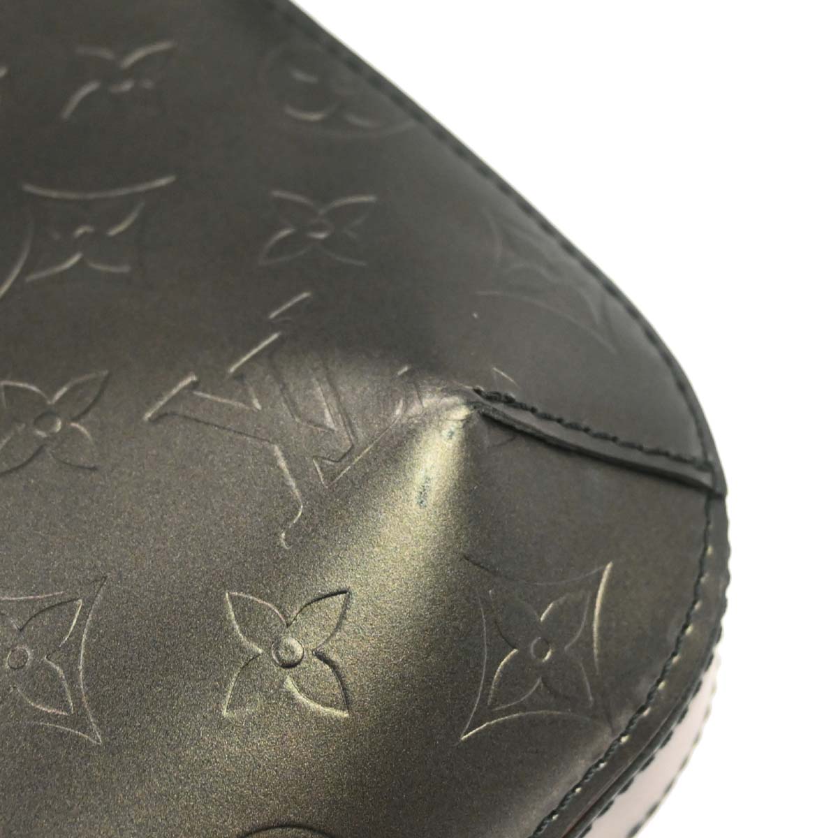 Louis Vuitton Black Monogram Mat Fowler Handbag M55142
