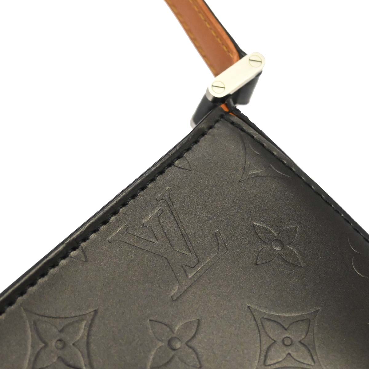 Louis Vuitton Black Monogram Mat Fowler Handbag M55142