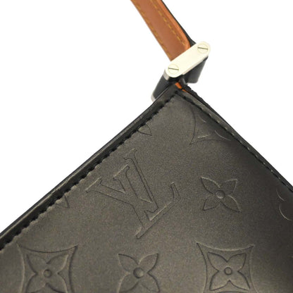 Louis Vuitton Black Monogram Mat Fowler Handbag M55142