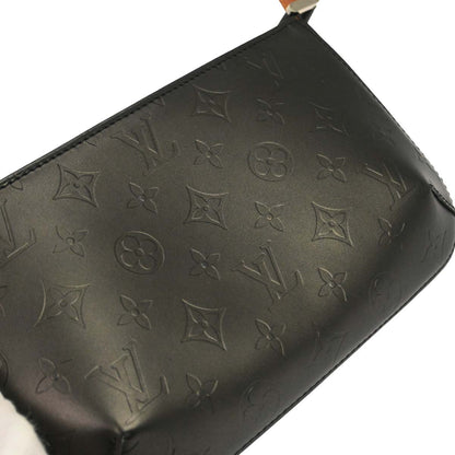 Louis Vuitton Black Monogram Mat Fowler Handbag M55142