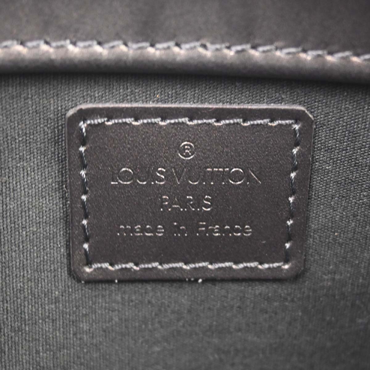 Louis Vuitton Black Monogram Mat Fowler Handbag M55142